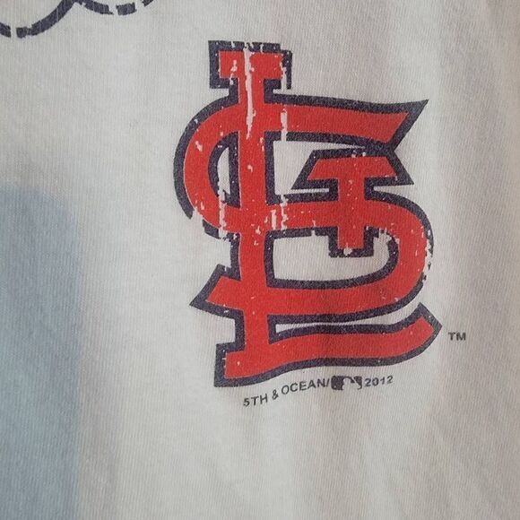 Saint Louis Cardinals 5th And Ocean 2012 Womens Tshirt See Measurments - Picture 5 of 5